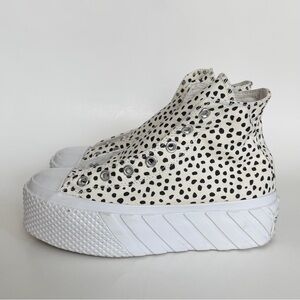 Converse Chuck Taylor All Star Lift 2x Platform High Top Size 7 - Missing Laces